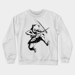 Demon Slayer Inosuke Hashibira Action Line Art Crewneck Sweatshirt
